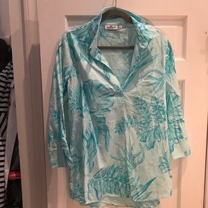 Vineyard vines linen tunic